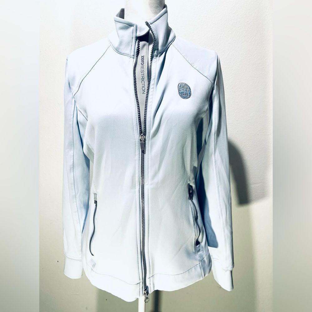 Zero Restriction Performance Sweater Jacket Golf … - image 3